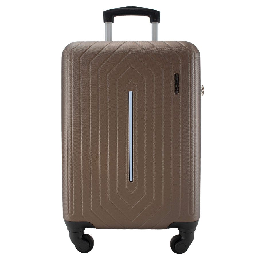 Чемодан маленький под ручную кладь Semi Line 20 (S) ABS-Plastic Brown (T5688-1)