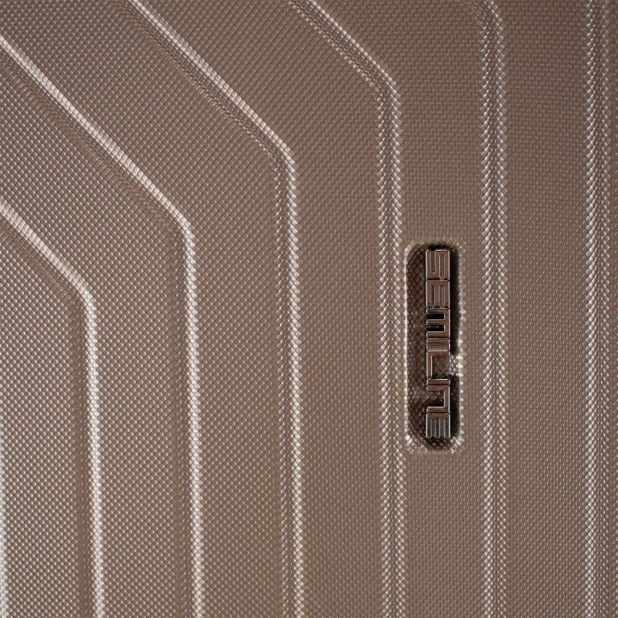 Чемодан маленький под ручную кладь Semi Line 20 (S) ABS-Plastic Brown (T5688-1)