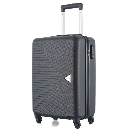 Чемодан маленький под ручную кладь Semi Line 20 (S) ABS-Plastic Black (T5690-1)