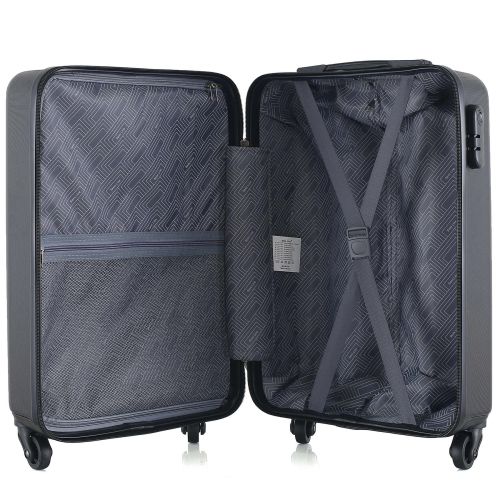Чемодан маленький под ручную кладь Semi Line 20 (S) ABS-Plastic Black (T5690-1)