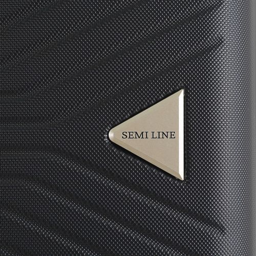 Чемодан Semi Line 24 дюйма (M) Black (T5690-2)