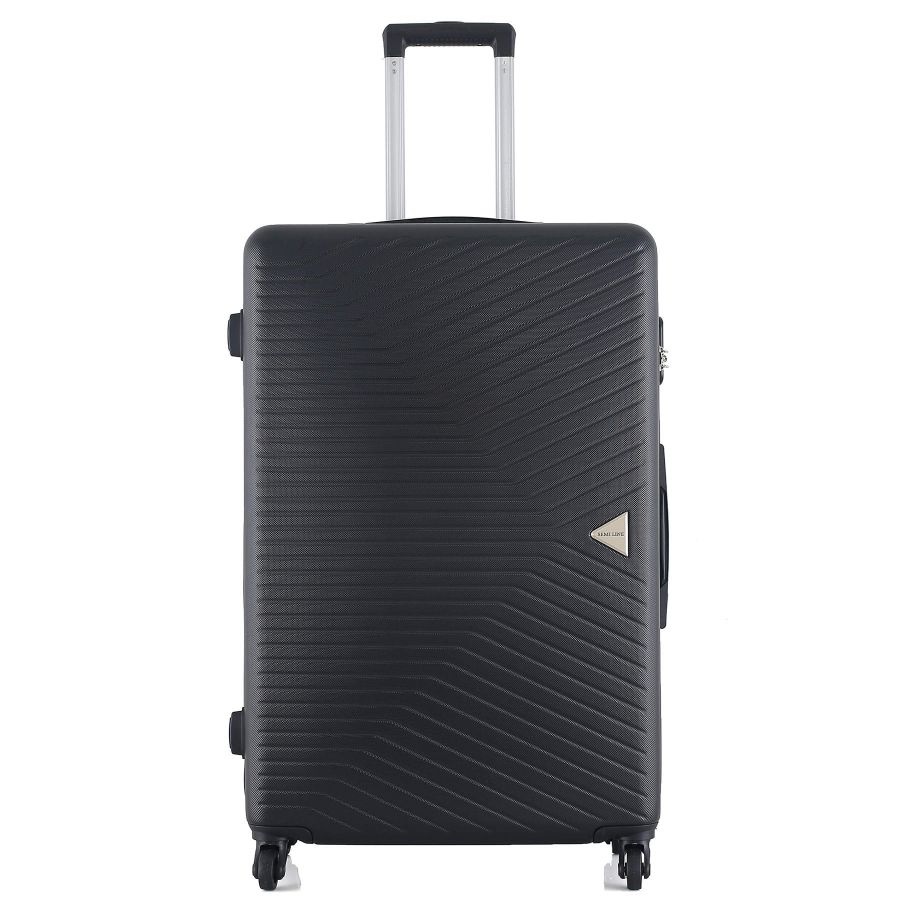 Чемодан большой Semi Line 28 дюймов (L) ABS-Plastic Black (T5690-3)