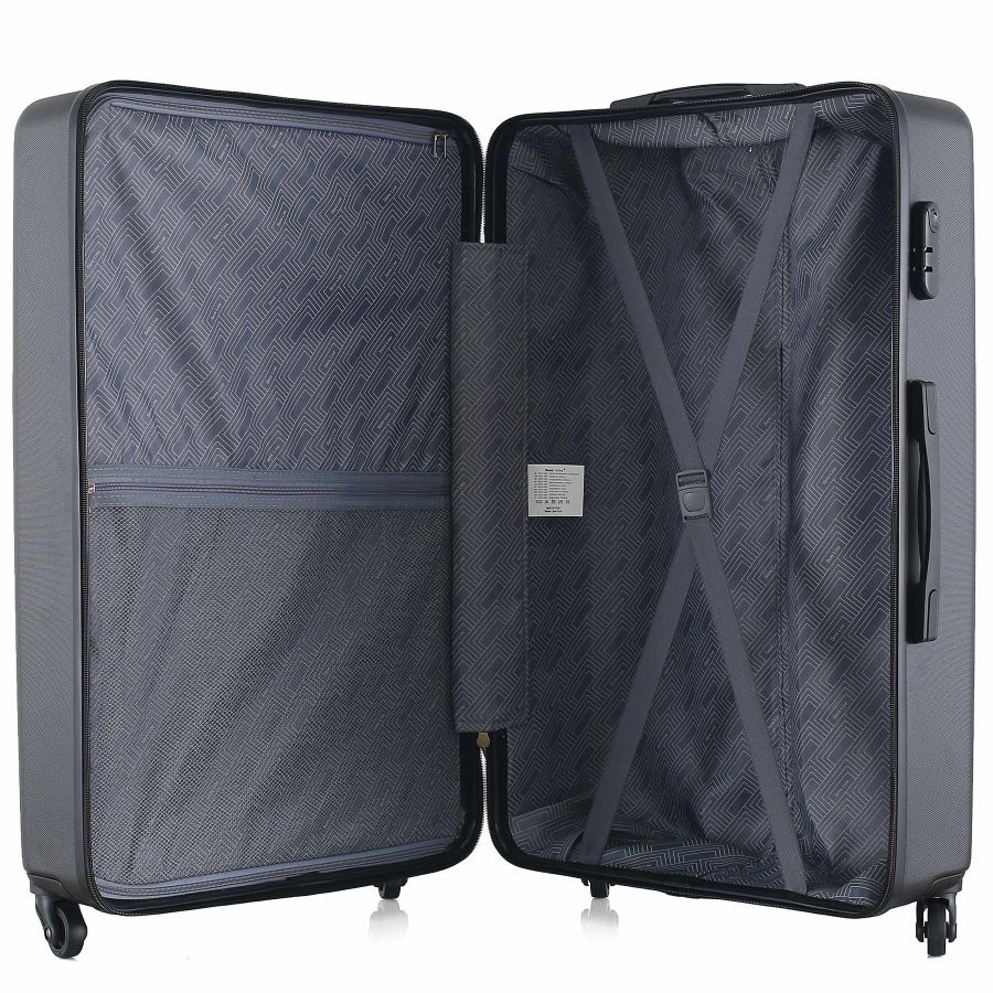 Чемодан большой Semi Line 28 дюймов (L) ABS-Plastic Black (T5690-3)