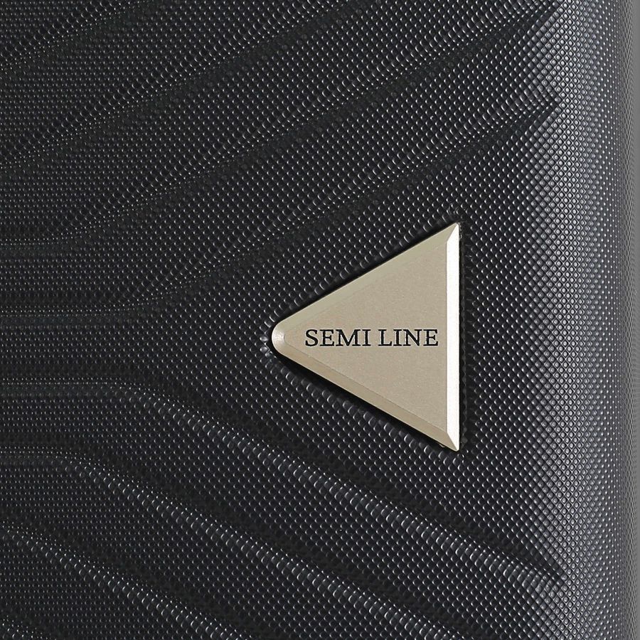 Чемодан большой Semi Line 28 дюймов (L) ABS-Plastic Black (T5690-3)