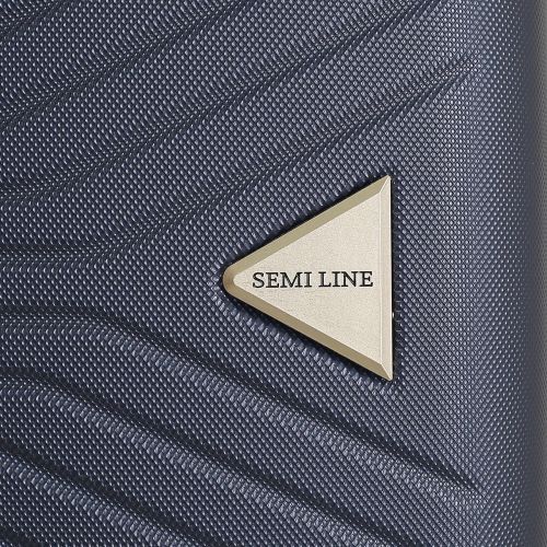 Чемодан маленький под ручную кладь Semi Line 20 (S) ABS-Plastic Navy (T5691-1)