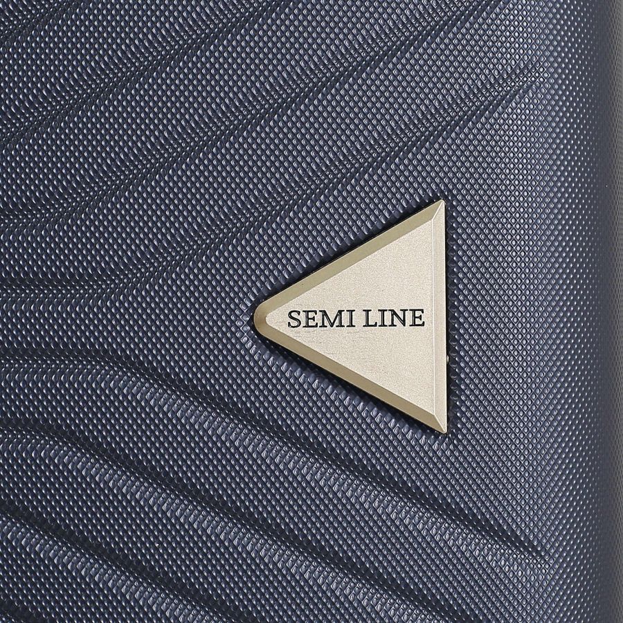 Чемодан Semi Line 24 дюйма (M) Navy (T5691-2)
