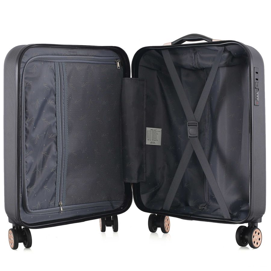Чемодан малый для ручной клади Semi Line 20 (S) ABS-Plastic Black (T5718-1)