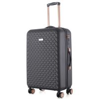 Чемодан средний Semi Line 24 дюйма (M) дюйма (M) ABS-Plastic Black (T5718-2)