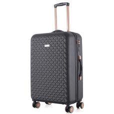 Чемодан средний Semi Line 24 дюйма (M) дюйма (M) ABS-Plastic Black (T5718-2)