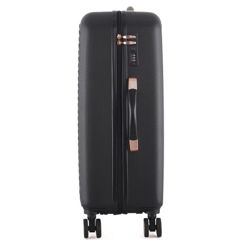 Чемодан средний Semi Line 24 дюйма (M) ABS-Plastic Black (T5718-2)