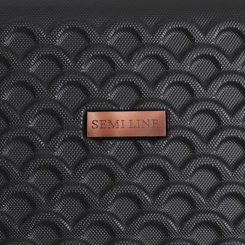 Чемодан большой Semi Line 28 дюймов (L) ABS-Plastic Black (T5718-3)