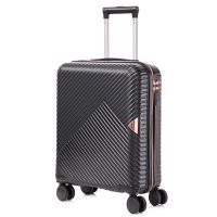 Чемодан маленький под ручную кладь Semi Line 20 дюймов (S) дюймов (S) ABS-Plastic Black (T5726-1)