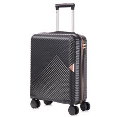 Чемодан маленький под ручную кладь Semi Line 20 дюймов (S) дюймов (S) ABS-Plastic Black (T5726-1)