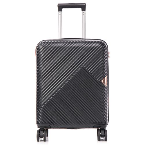 Чемодан маленький под ручную кладь Semi Line 20 (S) ABS-Plastic Black (T5726-1)