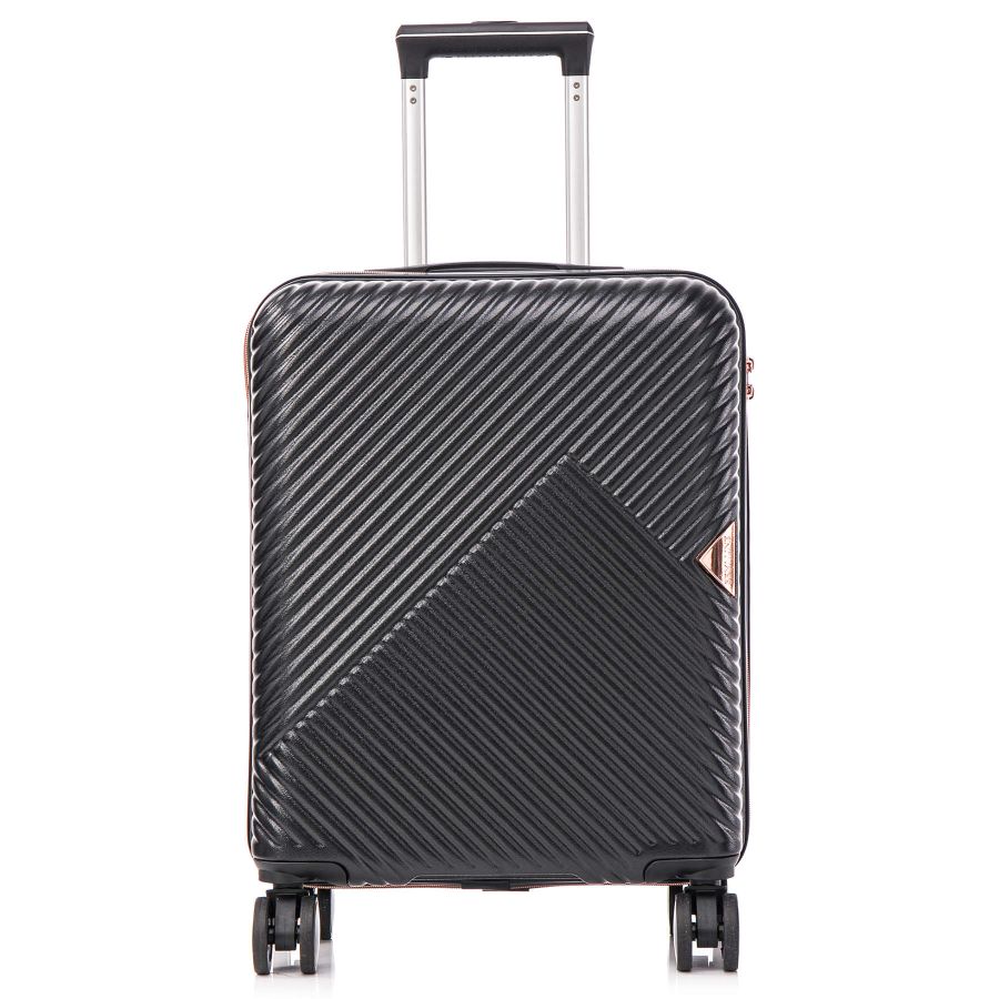 Чемодан маленький под ручную кладь Semi Line 20 (S) ABS-Plastic Black (T5726-1)