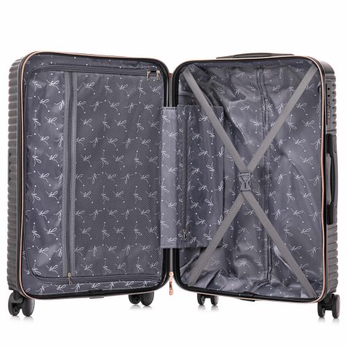 Чемодан маленький под ручную кладь Semi Line 20 (S) ABS-Plastic Black (T5726-1)