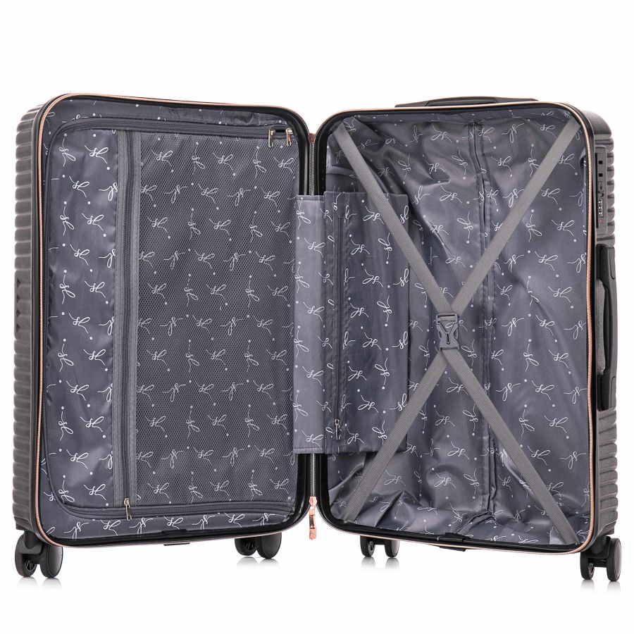 Чемодан маленький под ручную кладь Semi Line 20 (S) ABS-Plastic Black (T5726-1)