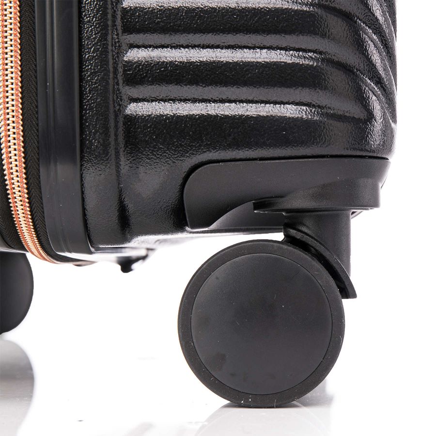 Чемодан маленький под ручную кладь Semi Line 20 (S) ABS-Plastic Black (T5726-1)