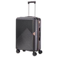 Чемодан средний Semi Line 24 дюйма (M) дюйма (M) ABS-Plastic Black (T5726-2)