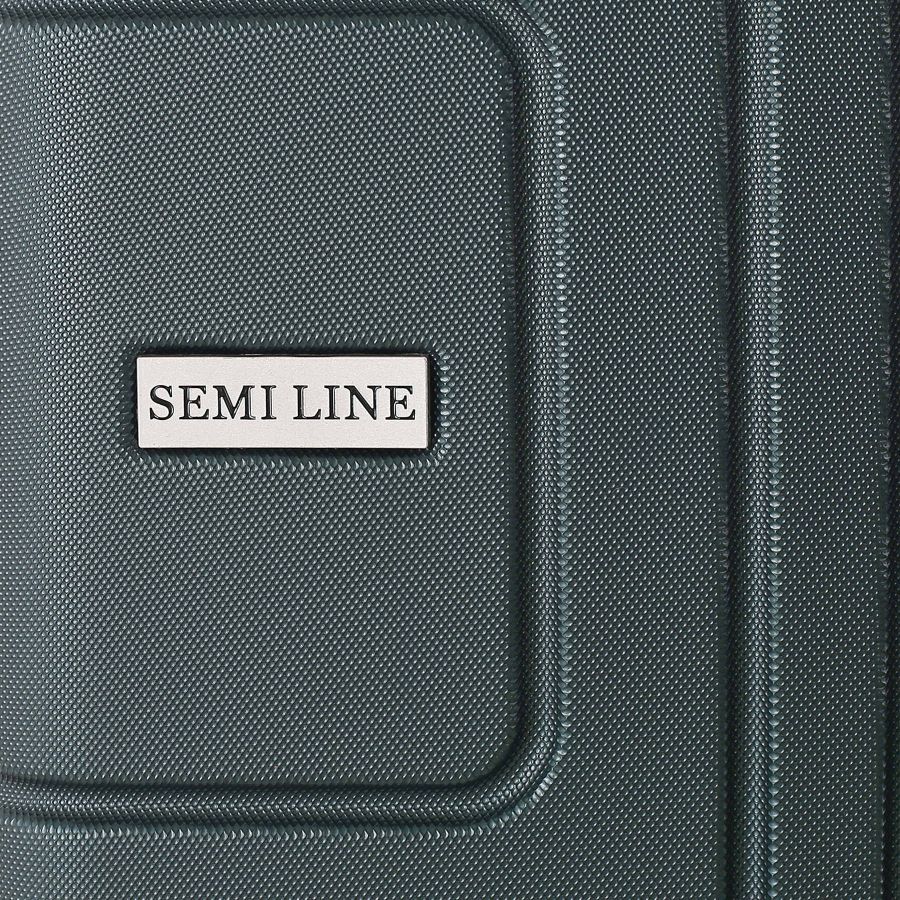 Чемодан маленький под ручную кладь Semi Line 20 (S) ABS-Plastic Petrol (T5761-2)