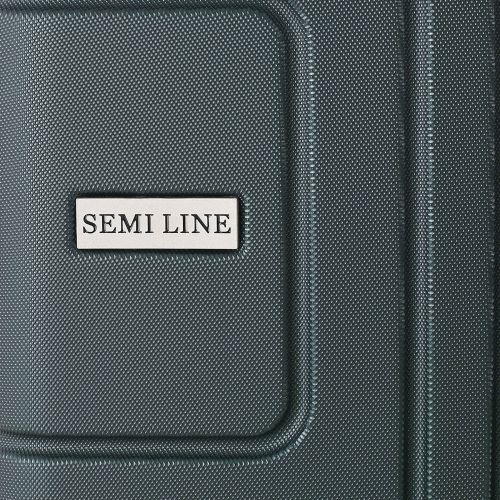 Чемодан средний Semi Line 24 дюйма (M)  ABS-Plastic Petrol (T5761-3)