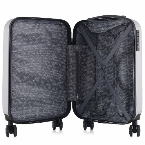 Чемодан малый для ручной клади Semi Line 20 (S) ABS-Plastic Light Grey (T5762-2)