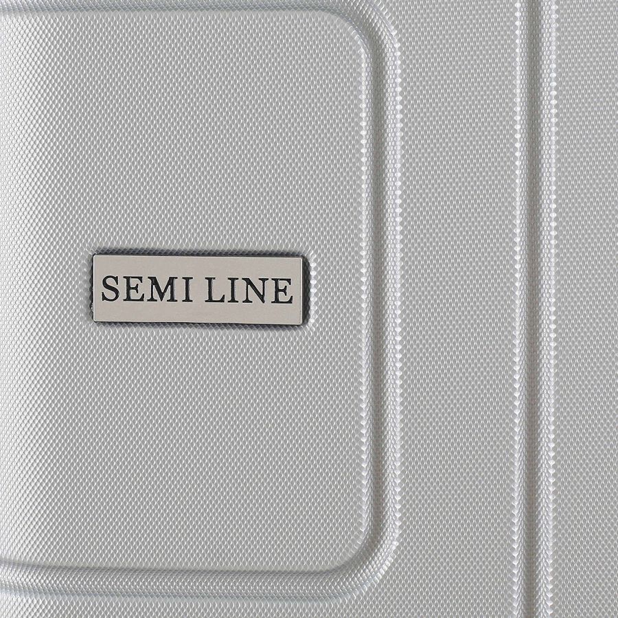 Чемодан малый для ручной клади Semi Line 20 (S) ABS-Plastic Light Grey (T5762-2)