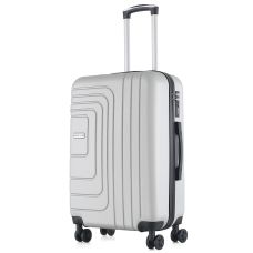 Чемодан средний Semi Line 24 дюйма (M) дюйма (M) ABS-Plastic Light Grey (T5762-3)