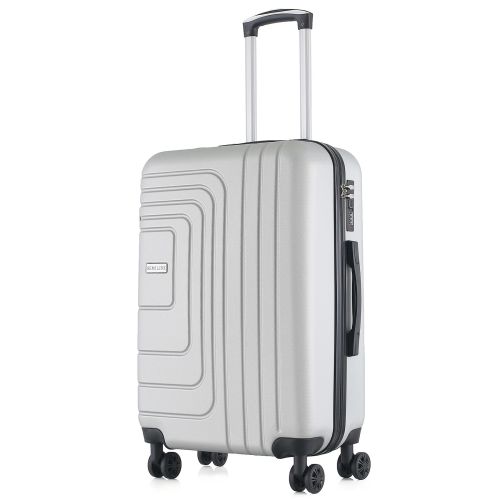 Чемодан средний Semi Line 24 дюйма (M) ABS-Plastic Light Grey (T5762-3)