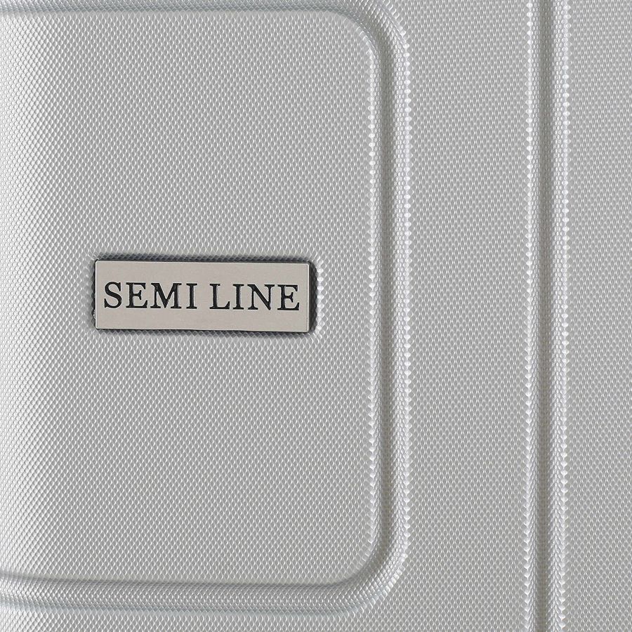 Чемодан большой Semi Line 28 дюймов (L) ABS-Plastic Light Grey (T5762-4)