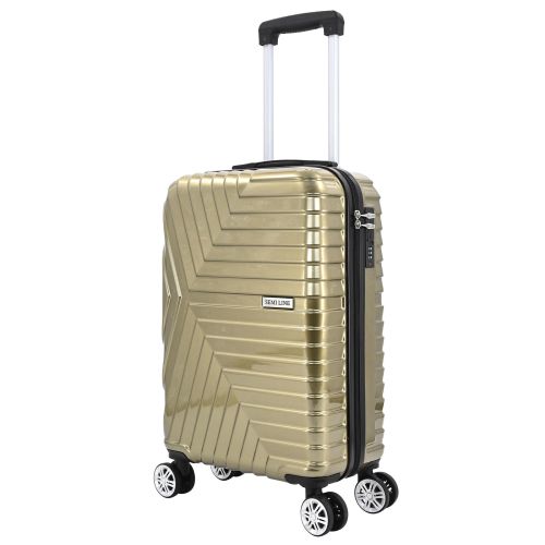 Чемодан маленький под ручную кладь Semi Line 20 (S) Polycarbonate/ABS-Plastic Gold (T5763-1)