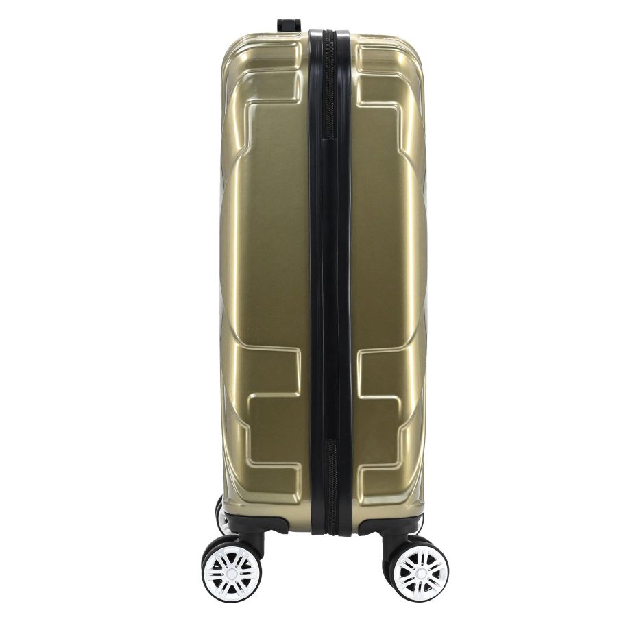 Чемодан маленький под ручную кладь Semi Line 20 (S) Polycarbonate/ABS-Plastic Gold (T5763-1)