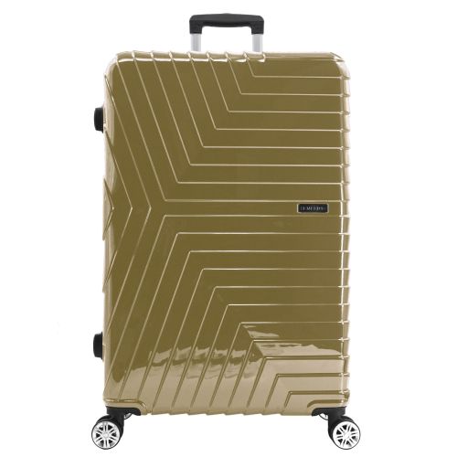 Чемодан большой Semi Line 28 дюймов (L) Polycarbonate/ABS-Plastic Gold (T5763-3)