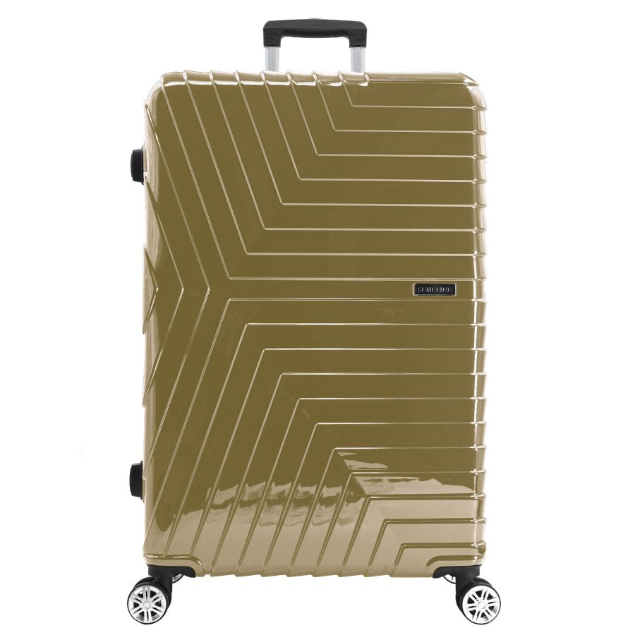 Чемодан большой Semi Line 28 дюймов (L) Polycarbonate/ABS-Plastic Gold (T5763-3)