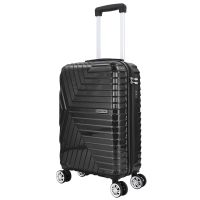 Чемодан маленький под ручную кладь Semi Line 20 дюймов (S) дюймов (S) Polycarbonate/ABS-Plastic Black (T5765-1)