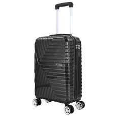 Чемодан маленький под ручную кладь Semi Line 20 дюймов (S) дюймов (S) Polycarbonate/ABS-Plastic Black (T5765-1)