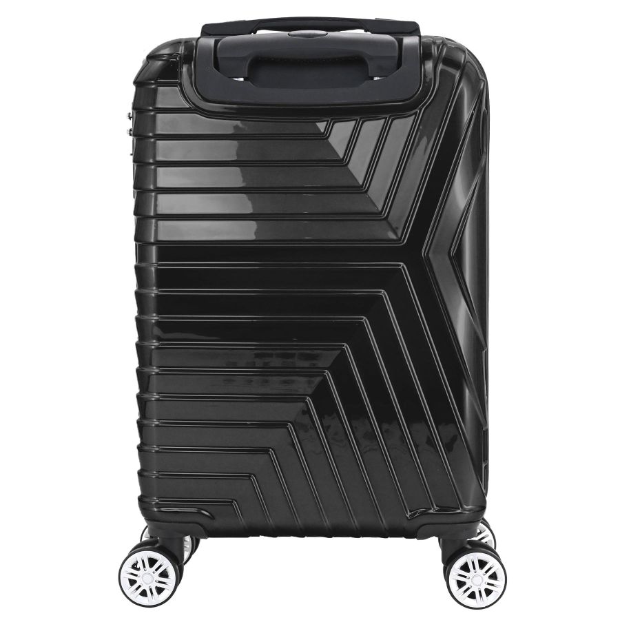 Чемодан маленький под ручную кладь Semi Line 20 (S) Polycarbonate/ABS-Plastic Black (T5765-1)