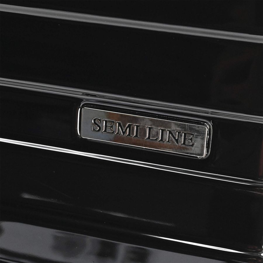 Чемодан маленький под ручную кладь Semi Line 20 (S) Polycarbonate/ABS-Plastic Black (T5765-1)