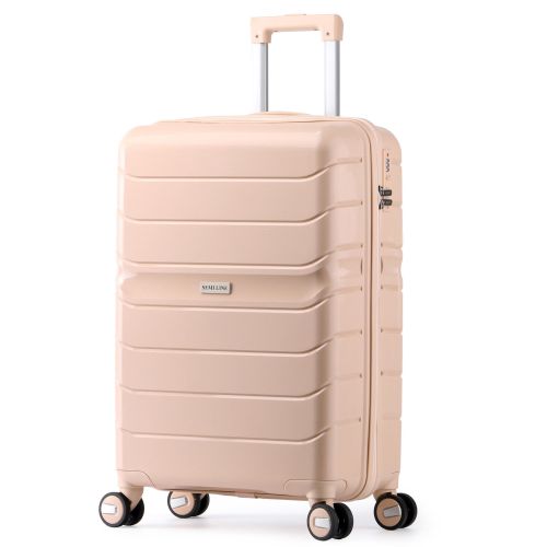 Чемодан маленький под ручную кладь Semi Line 20 (S) Polypropylene  Cappuccino (T5770-1)