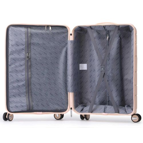 Чемодан маленький под ручную кладь Semi Line 20 (S) Polypropylene  Cappuccino (T5770-1)