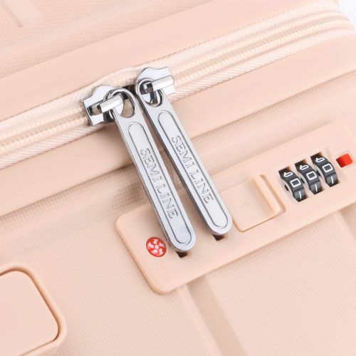 Чемодан средний Semi Line 24 дюйма (M) Polypropylene Cappuccino (T5770-2)