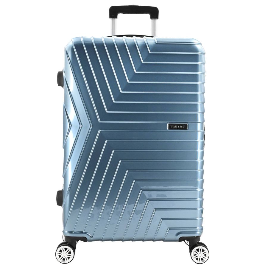 Чемодан средний Semi Line 24 дюйма (M) Polycarbonate/ABS-Plastic Blue (T5764-2)