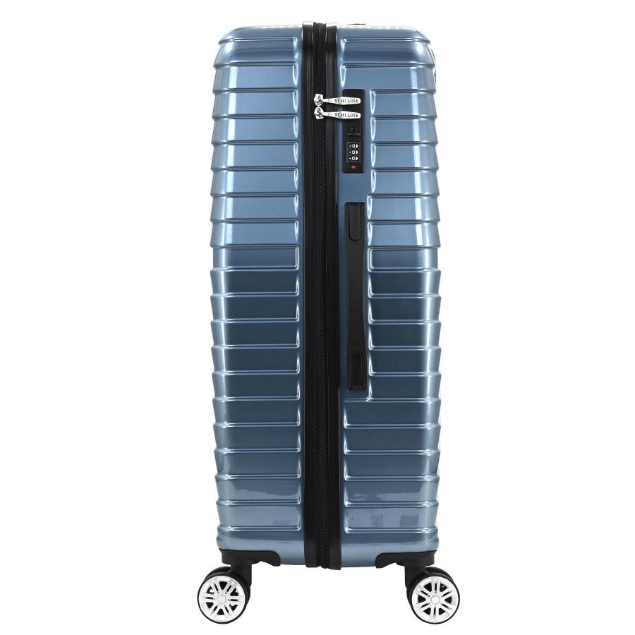 Чемодан средний Semi Line 24 дюйма (M) Polycarbonate/ABS-Plastic Blue (T5764-2)