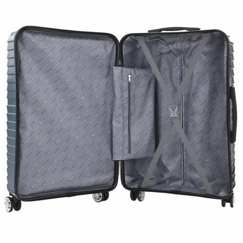 Чемодан средний Semi Line 24 дюйма (M) Polycarbonate/ABS-Plastic Blue (T5764-2)