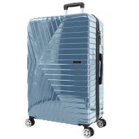 Чемодан большой Semi Line 28 дюймов (L)  Polycarbonate/ABS-Plastic Blue (T5764-3)