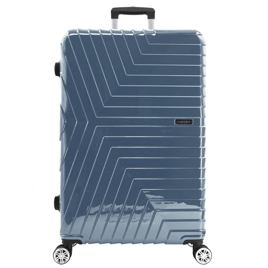 Чемодан большой Semi Line 28 дюймов (L)  Polycarbonate/ABS-Plastic Blue (T5764-3)