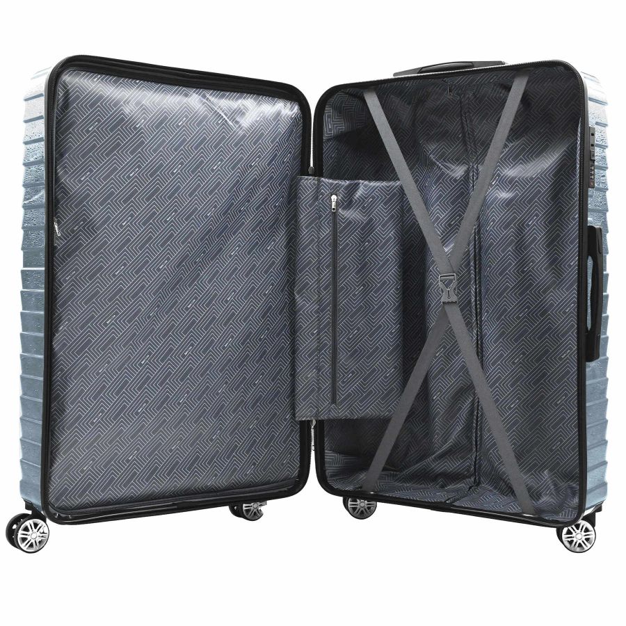 Чемодан большой Semi Line 28 дюймов (L)  Polycarbonate/ABS-Plastic Blue (T5764-3)