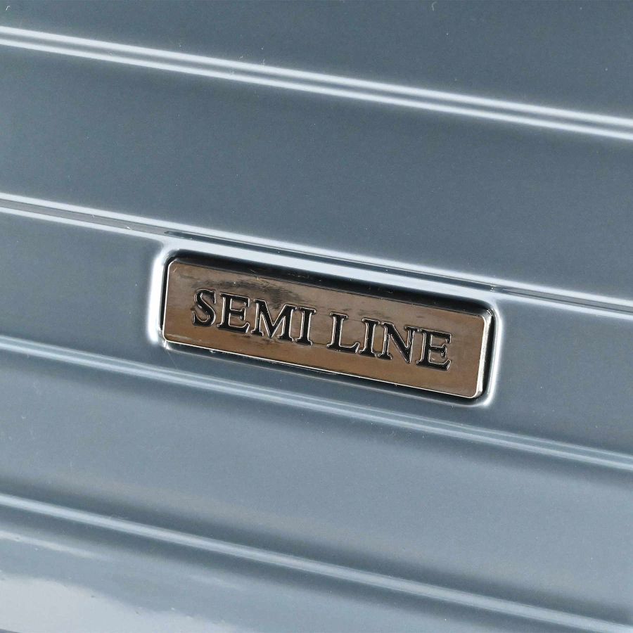 Чемодан большой Semi Line 28 дюймов (L)  Polycarbonate/ABS-Plastic Blue (T5764-3)