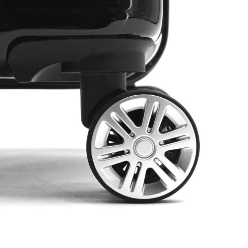 Чемодан средний Semi Line 24 дюйма (M) Polycarbonate/ABS-Plastic Black (T5765-2)