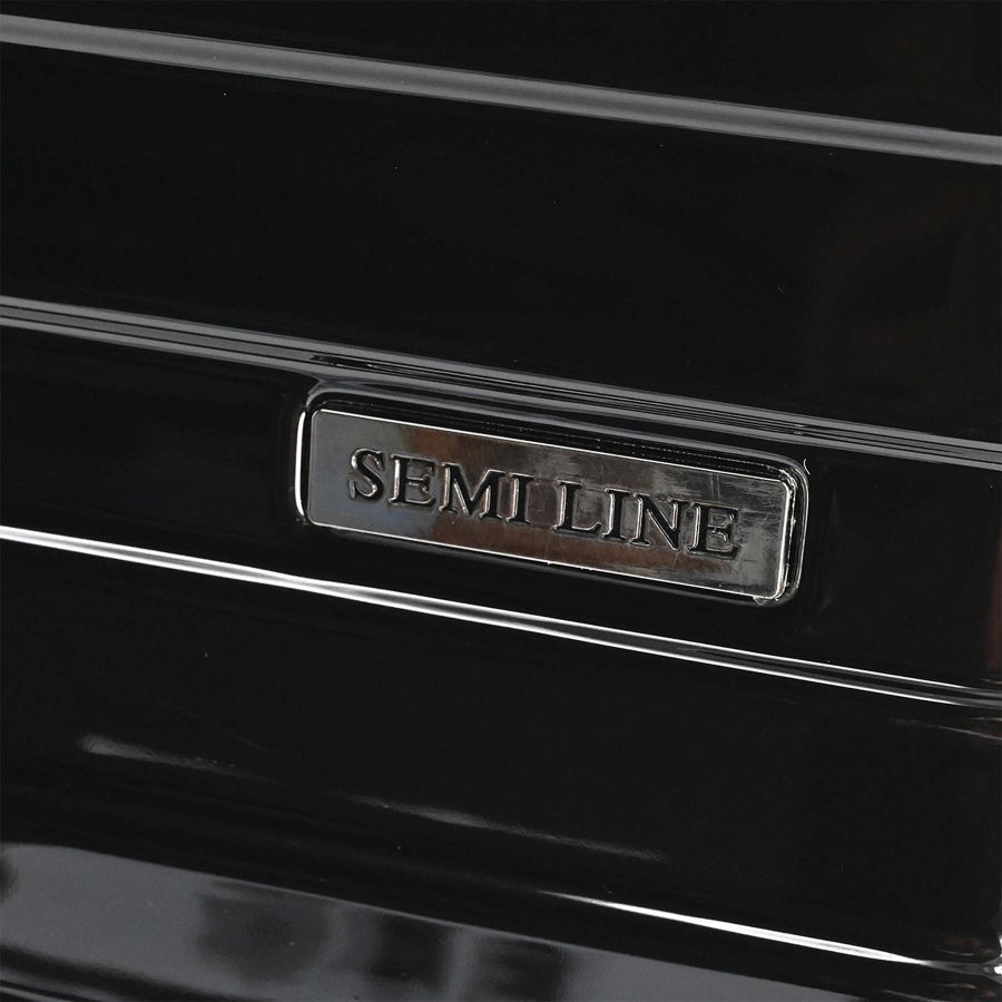 Чемодан средний Semi Line 24 дюйма (M) Polycarbonate/ABS-Plastic Black (T5765-2)